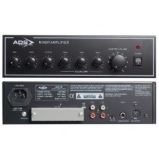 ADS 30 PLUS - 30w 100v Line Public Address Mixer Amplifier